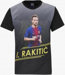Fc Barcelona Football Black T Shirt boys