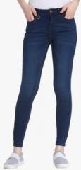 Only Blue Washed Low Rise Skinny Jeans women