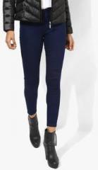 Pepe Jeans Navy Blue Solid Jeggings women