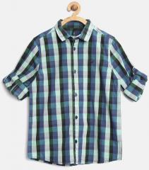 United Colors Of Benetton Multi Checked Regular Fit Casual Shirt boys