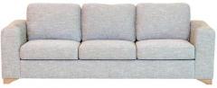 CasaCraft Iganzio Three Seater Sofa in Ash Grey Colour