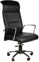 Chromecraft France High Back Office Chair in Black Colour