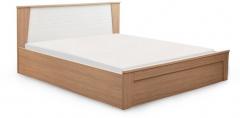 HomeTown Ambra Queen Bed with Hydralic Storage in White Finish