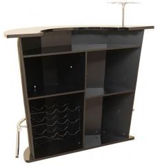 HomeTown Royale Bar Cabinet in Wenge Colour