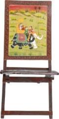 Lal Haveli Solid Wood Living Room Chair