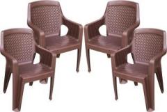Maharaja Safari 111 for Home, Office | Comfortable | ArmRest | Bearing Capacity upto 200Kg Plastic Outdoor Chair