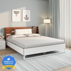 Nilkamal Ornate Meta without Storage | 1 Year Warranty Engineered Wood Queen Bed