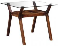 Woodsworth Casa Madera Four Seater Dining Table in Provincial Teak Finish