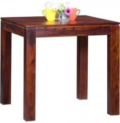 Woodsworth Rio Four Seater Solid Wood Dining Table in Honey Oak Finish