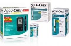 Accu Chek Active Meter With 160 Strips Glucometer