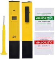 Balrama PH Meter with Care Box 0.0 14.0 High Accuracy Digital Ph Meter with ATC Hydroponic Water Quality Testing Equipment Portable Pocket Handheld Pen Type PH Meter to Measure Liquid, Purity, Acidity, Alkalinity Thermometer