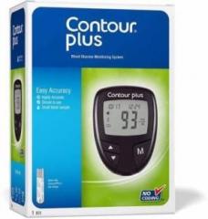 Contour Plus Monitor with 25 Strips Glucometer