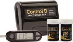 Control D Meter Kit with 100 Lancets, Strips & Glucometer