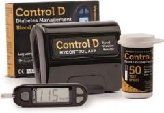 Control D Meter Kit with 50 Strips & Glucometer