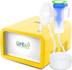 Entair Respiratory Steam Nebuliser Machine With Complete Kit for Baby Adults Kids & Sinus Asthma Inhaler Patients Nebulizer
