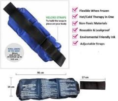 Yatin Enterprise Reusable Hot & Cold Soft & Flexible Gel Ice Pack with strap for Pain Relief hot and cold Pack