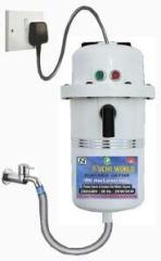 Ruchi World 1 Litres Instant portable geyser for use home Instant Water Heater (White)