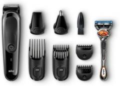 Braun MGK3060 Corded & Cordless Trimmer for Men 60 minutes run time