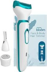 Caresmith CS312 Bloom Face & Body Rechargeable Hair Trimmer 100 min Runtime 0 Length Settings