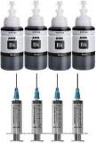 Ang Canon Printer Refill Ink Kit 400ml with Syringes for PG 740, CL 741, PG 745, CL 746, PG 47, CL 57, PG 88, CL 98, PG 810, CL 811, PG 830, CL 831, PG 89, CL 99 Cartridges With 4 Syringes Black Ink Cartridge