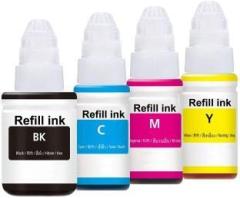 Greenberri Ink GI 790 For CANON G1000 G1010 G2000 G2010 G3000 G3010 G4000 G4010 Black + Tri Color Combo Pack Ink Bottle