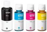 Inexg Ink Cartridge GT53xl & GT52 Multicolor Ink Bottle Set Compatible for Gt5810 5811 Black + Tri Color Combo Pack Ink Bottle