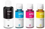 Inexg Ink GT53xl & GT52 Multicolor Ink Bottle Set Compatible for Gt5810 Gt5811 5820 Black + Tri Color Combo Pack Ink Bottle