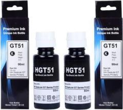 R C Print Compatible Ink for 310 315 319 410 415 419 5810 5820 5821 Inktank Printers Black Twin Pack Ink Bottle