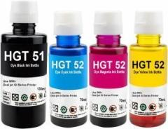 R C Print ink compatible for HP 310, 315, 319, 410, 415, 419, GT5810, GT5820, GT5821 Black + Tri Color Combo Pack Ink Bottle