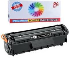 R C Print LPC12A Laser Toner Cartridge for HP LJ, Canon LS/F/FP/IS/IC/MF Black Ink Toner