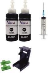 Verena PG 47 Refill Ink Kit Cartridge with Suction Tool Kit for HP Printer Black Ink Cartridge