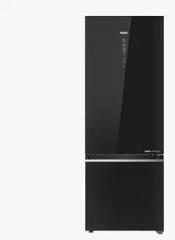 Haier 355 Litres 3 Star HRB 4053PKG P Frost Free Double Door Bottom Mount Convertible Refrigerator With Triple Inverter Technology