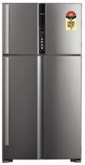 Hitachi 655 litres R V720PND1KX STS Double Door Refrigerator