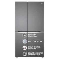 Lg 655 Litres 2023 Model Frost Free Smart Inverter Double Door Side By Side Refrigerator