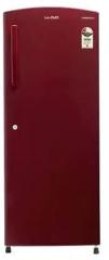 Lloyd 255 Litres 2 Star Refrigerator Automatic Single Door Fixed Speed Royal Red GPPS/Honey Comb GLDC272SRRT2EB