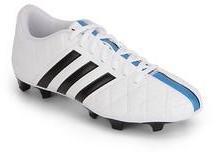 Adidas 11Questra Fg White Football Shoes men