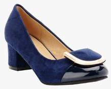 Bruno Manetti Navy Blue Belly Shoes women