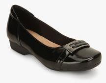 Clarks Blanche West Black Belly Shoes women
