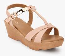 Code By Lifestyle Pink Wedges women