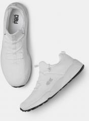 Crew Street White Running Shoes for Men 