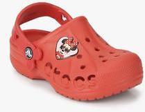 Crocs Baya Minnie Red Clogs girls
