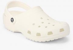 Crocs Classic Off White Clogs women