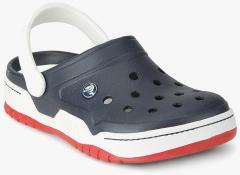 navy blue crocs women's
