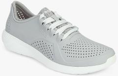 Crocs Grey Casual Sneakers for women 