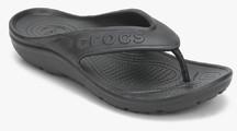 Crocs Hilo Black Flip Flops