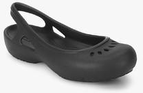 crocs black belly shoes