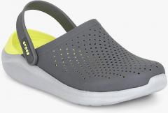 Crocs Literide Grey Clog Sandals for 