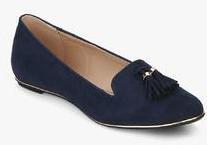 Dorothy Perkins Heston Navy Blue Tassel Belly Shoes women