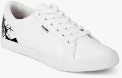 Flying Machine Afrojack White Sneakers 