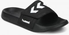 Hummel Larsen Velcro Black Slippers women